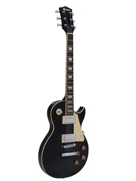 DiMavery LP-520 Electric Guitar, Black