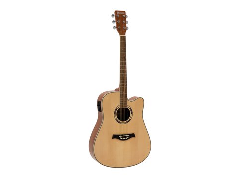DiMavery JK-500 Chitarra Western (Naturale)