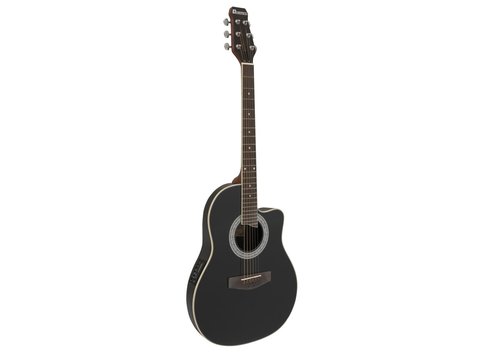 DiMavery RB-300 Chitarra Roundback (Nero)