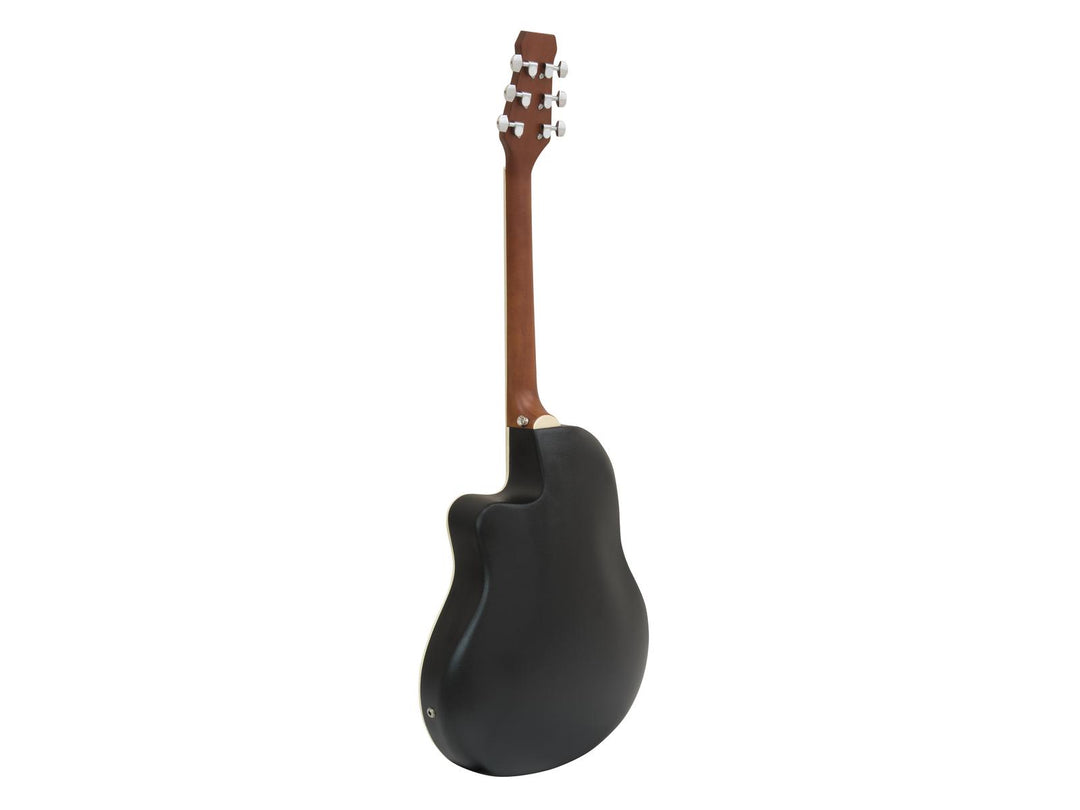 DiMavery RB-300 Chitarra Roundback (Nero)