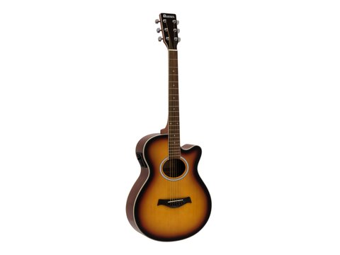 DiMavery AW-400 Chitarra Western (Sunburst)