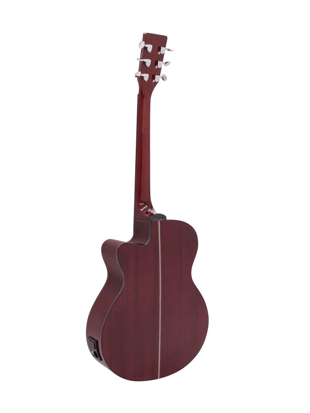 DiMavery AW-400 Western Guitar - Redburst
