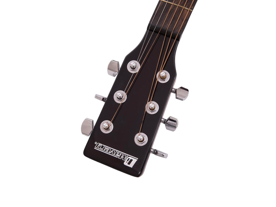 DiMavery AW-400 Western Guitar - Redburst