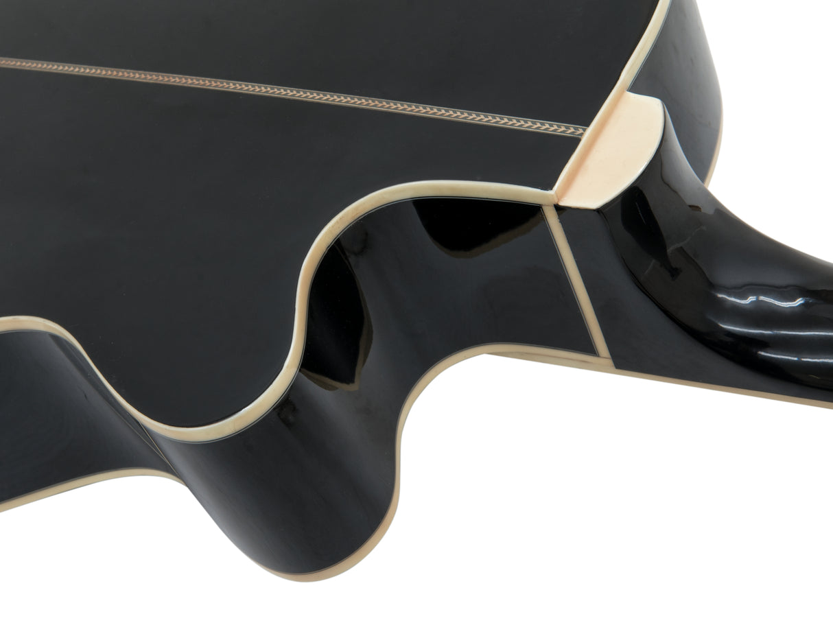 DiMavery AW-400 Western Guitar LH - Black