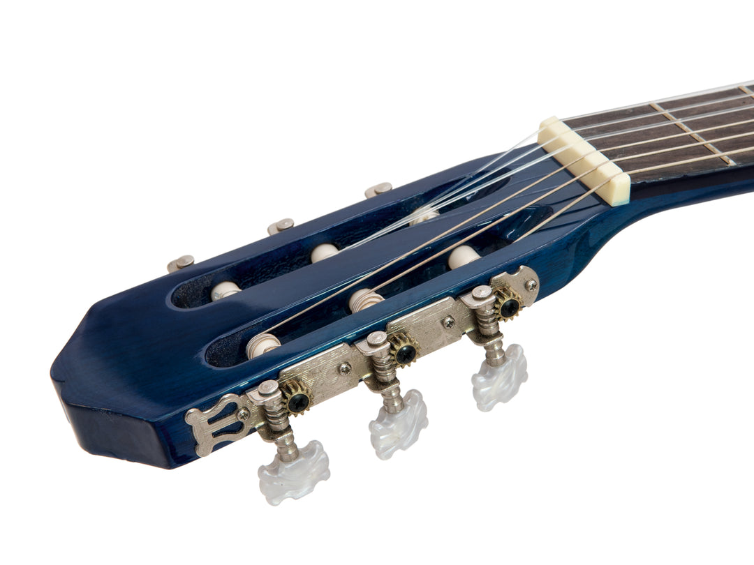 DiMavery AC-303 Chitarra classica spagnola (Blu burst)
