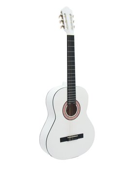 DiMavery AC-303 Chitarra classica spagnola (Bianco)