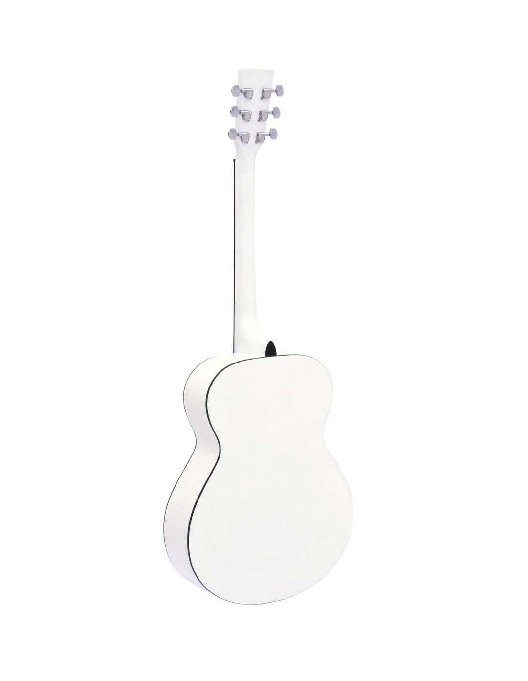 DiMavery AW-303 Chitarra Western (Bianco)
