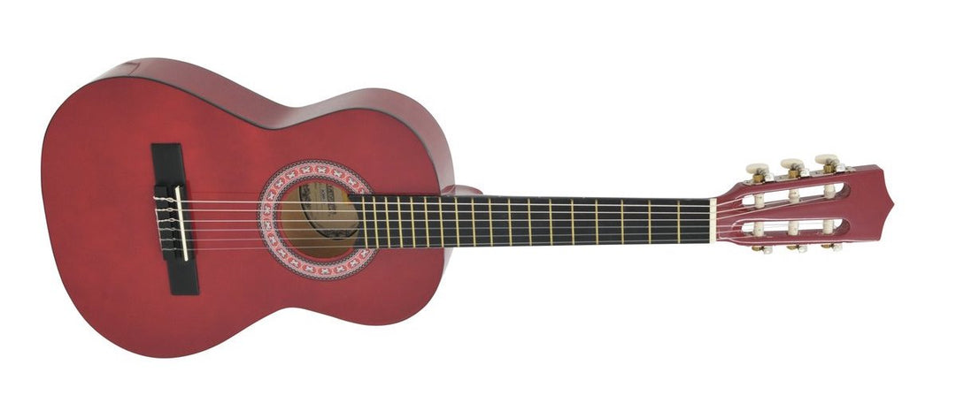 DiMavery AC-303 Chitarra classica spagnola 1/2 (Rosso)