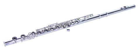 DiMavery QP-10 Flauto Traverso, Placcato Argento