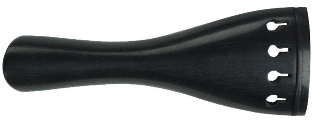 GEWA cordiera in ebano per violini 4/4, scavata