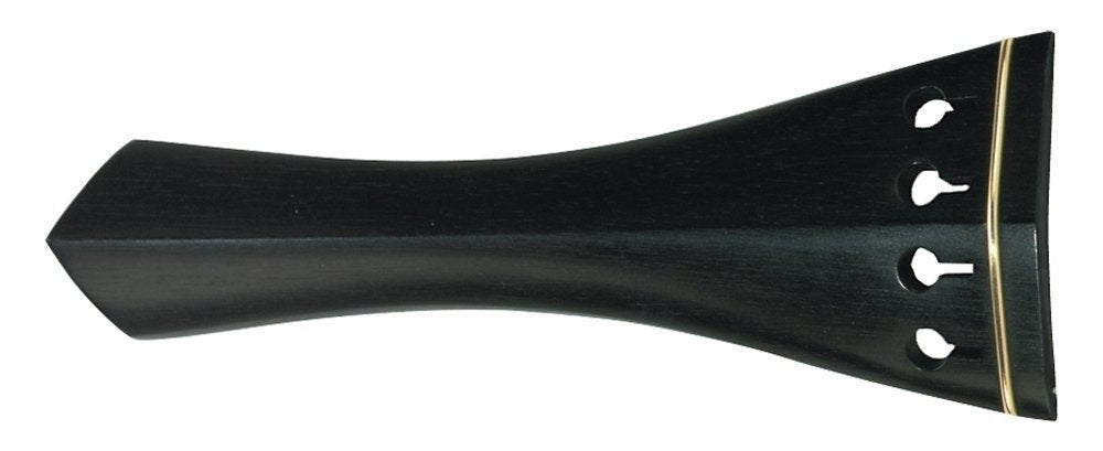 GEWA Hill cordiera in ebano per violino 4/4, anelli color oro