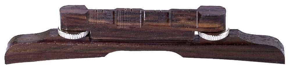 Ponticello per mandolino GEWA in palissandro con viti di regolazione cromate