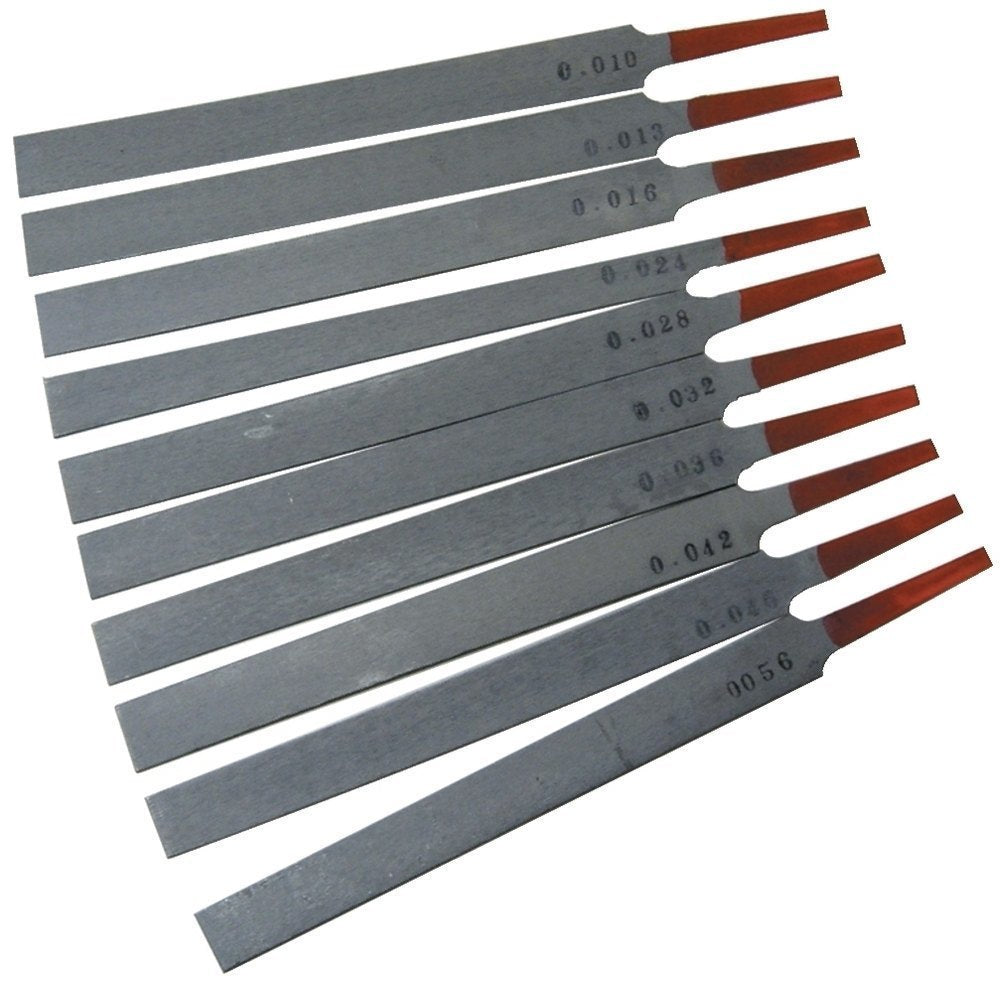 Hosco lime giapponesi per capotasto, set da 10 da .010" a .056"