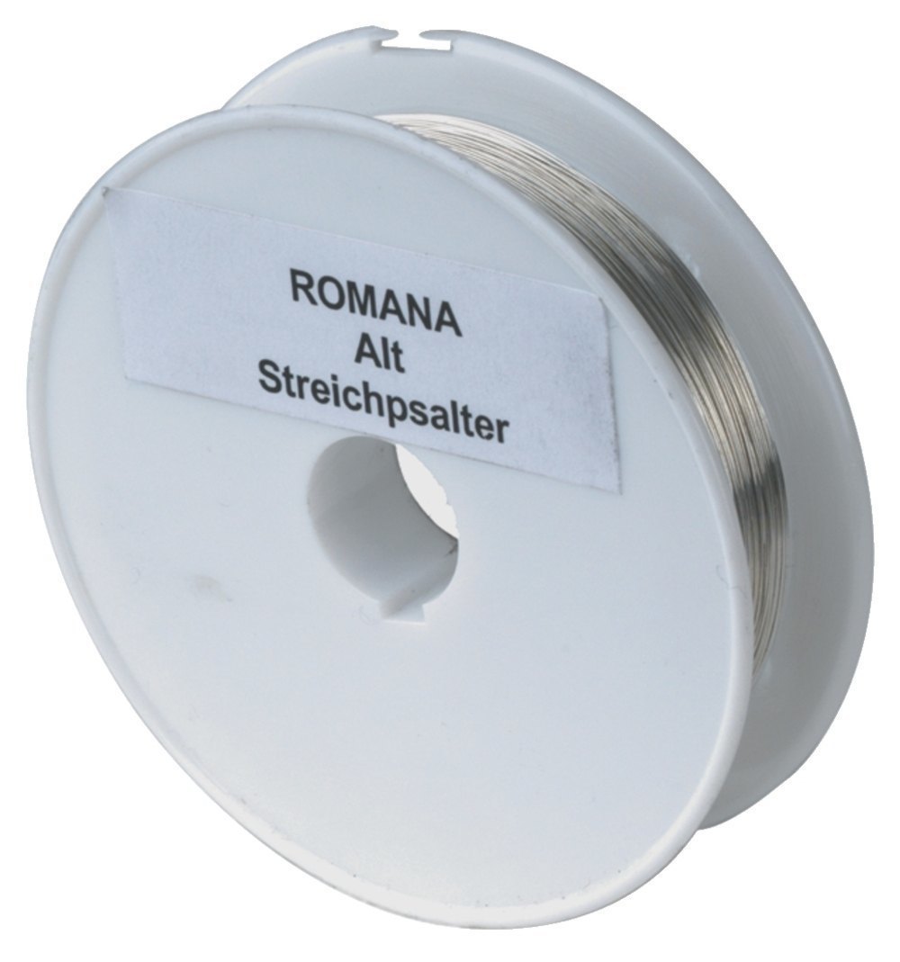 Filo per corde Romana per salterio alto, 0,26 mm, circa 15 m su bobina