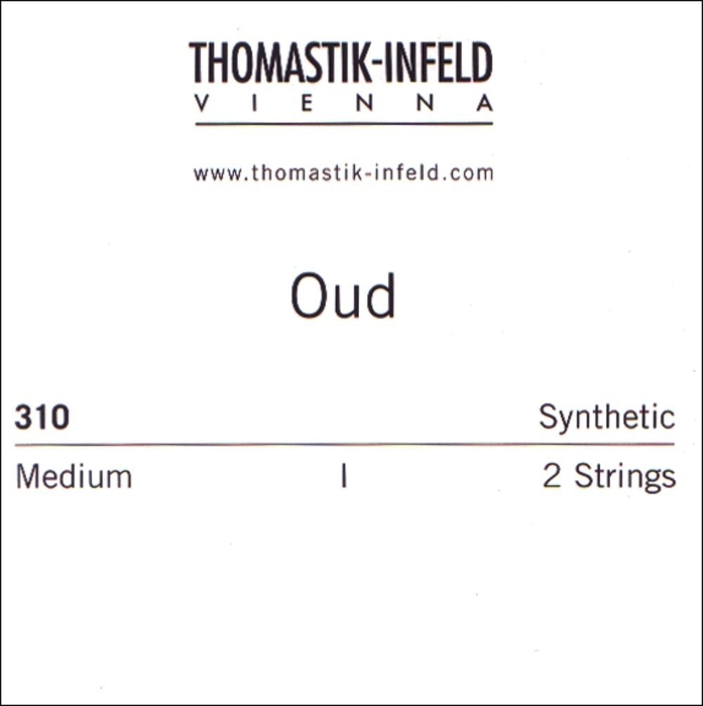 Thomastik-Infeld corda per oud D 312, nylon liscio (coppia)