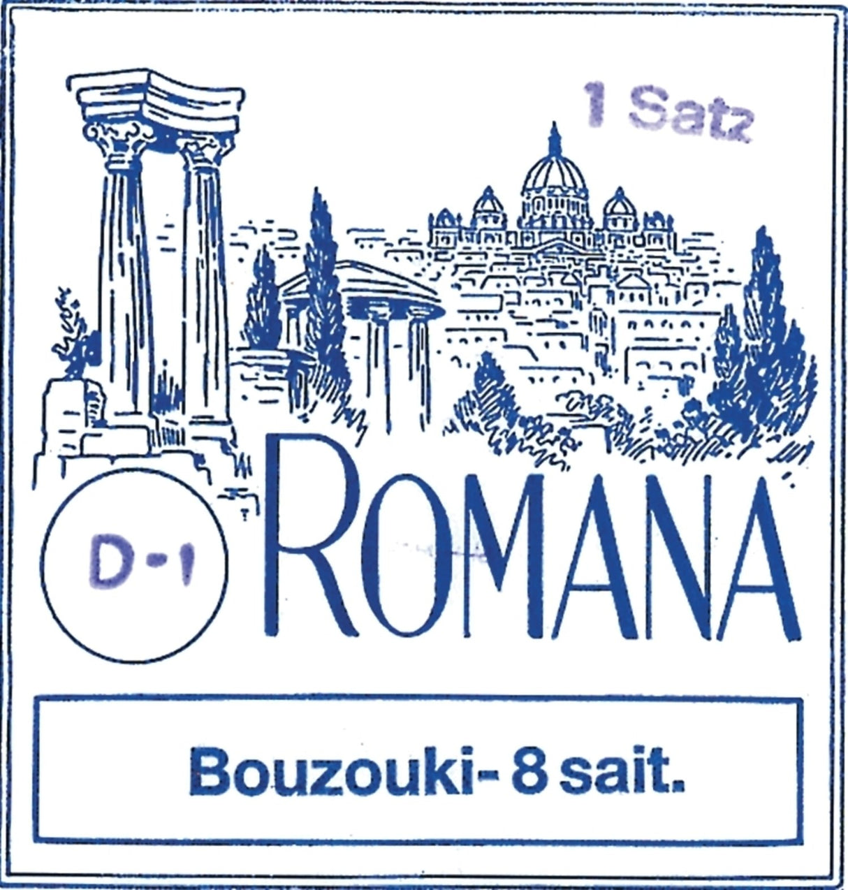 Romana Bouzouki strings - Set (8-string)