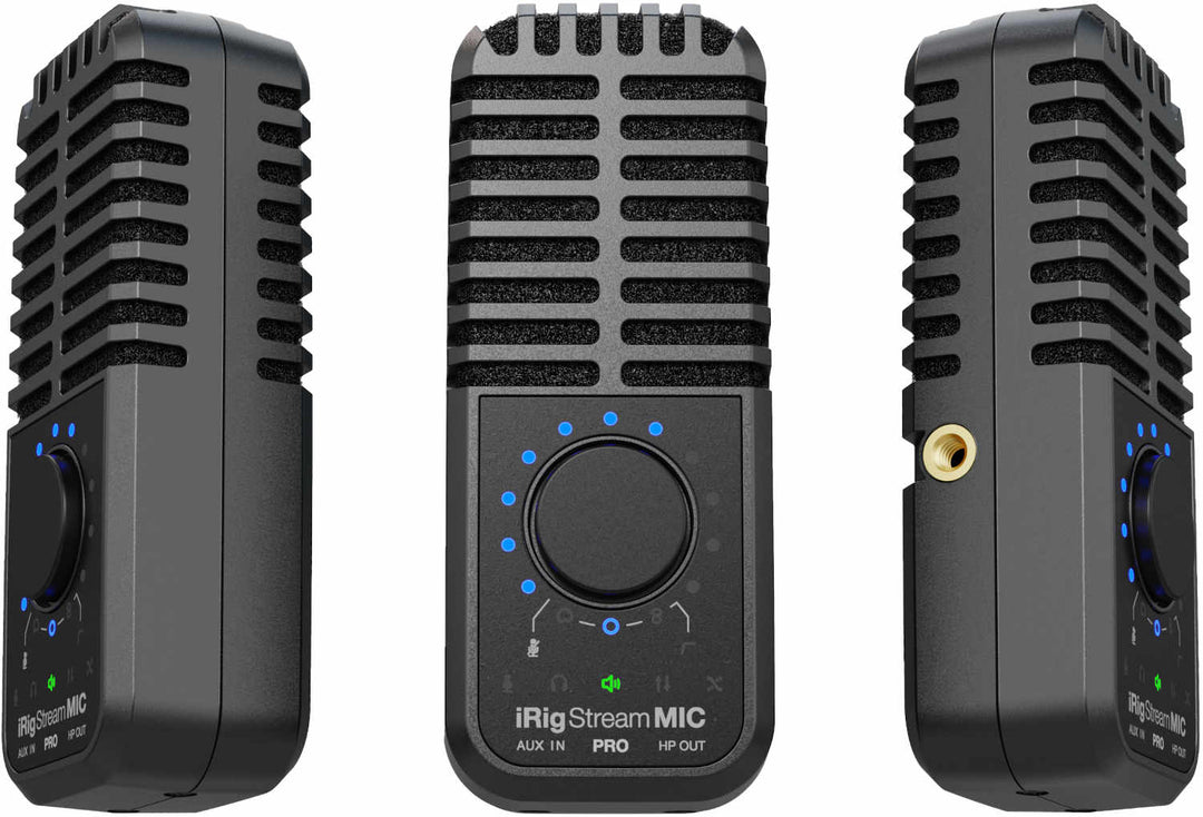 IK Multimedia iRig Stream Mic Pro USB-Microfono