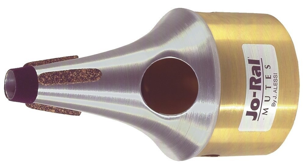 Jo-Ral 4B sordina bucket per tromba, fondo in ottone giallo
