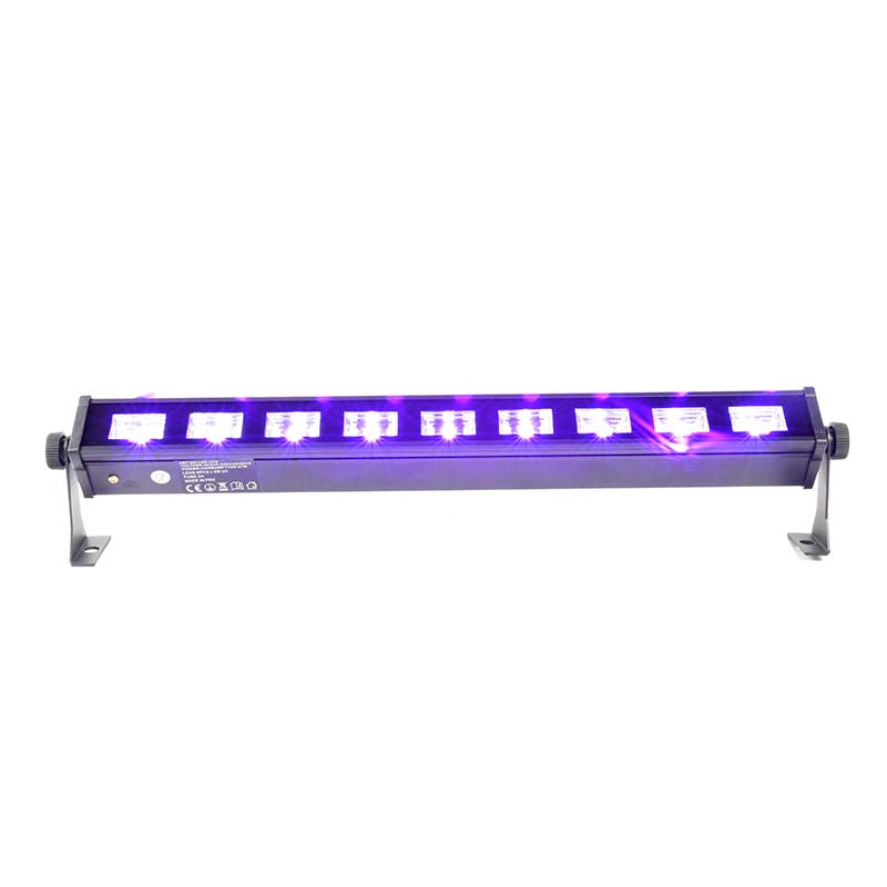 LIGHT4ME LED BAR UV 9 + BIANCO decorazione luminosa professionale 9x3W
