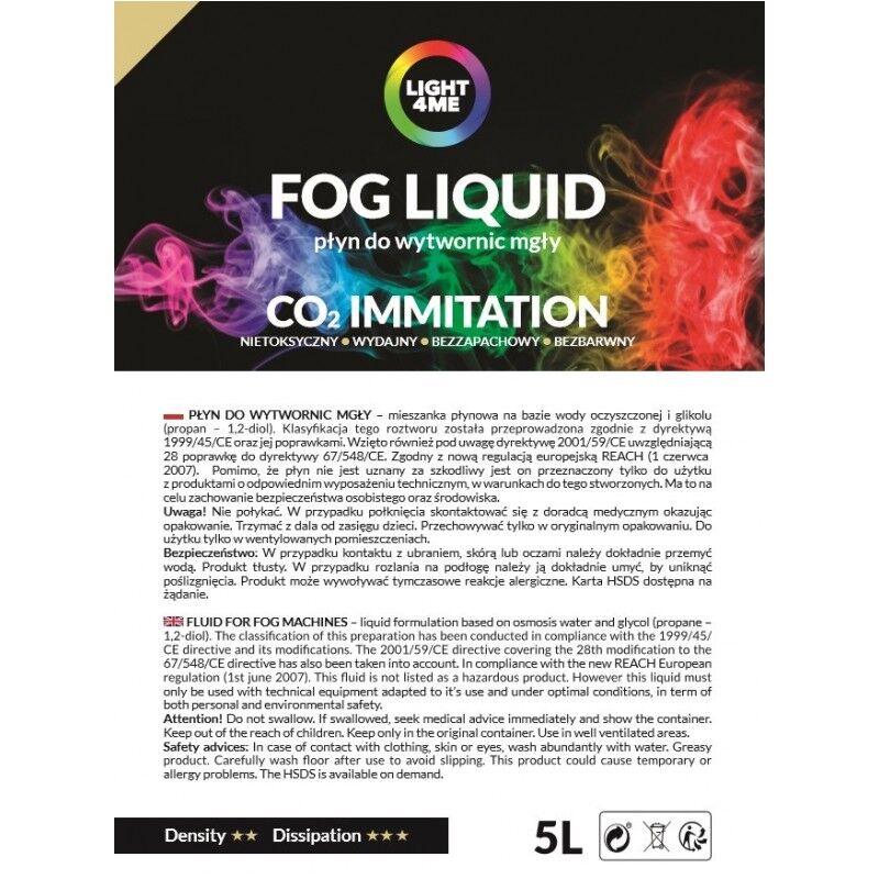 Light4Me Liquido per Fumo - CO2 (5L)