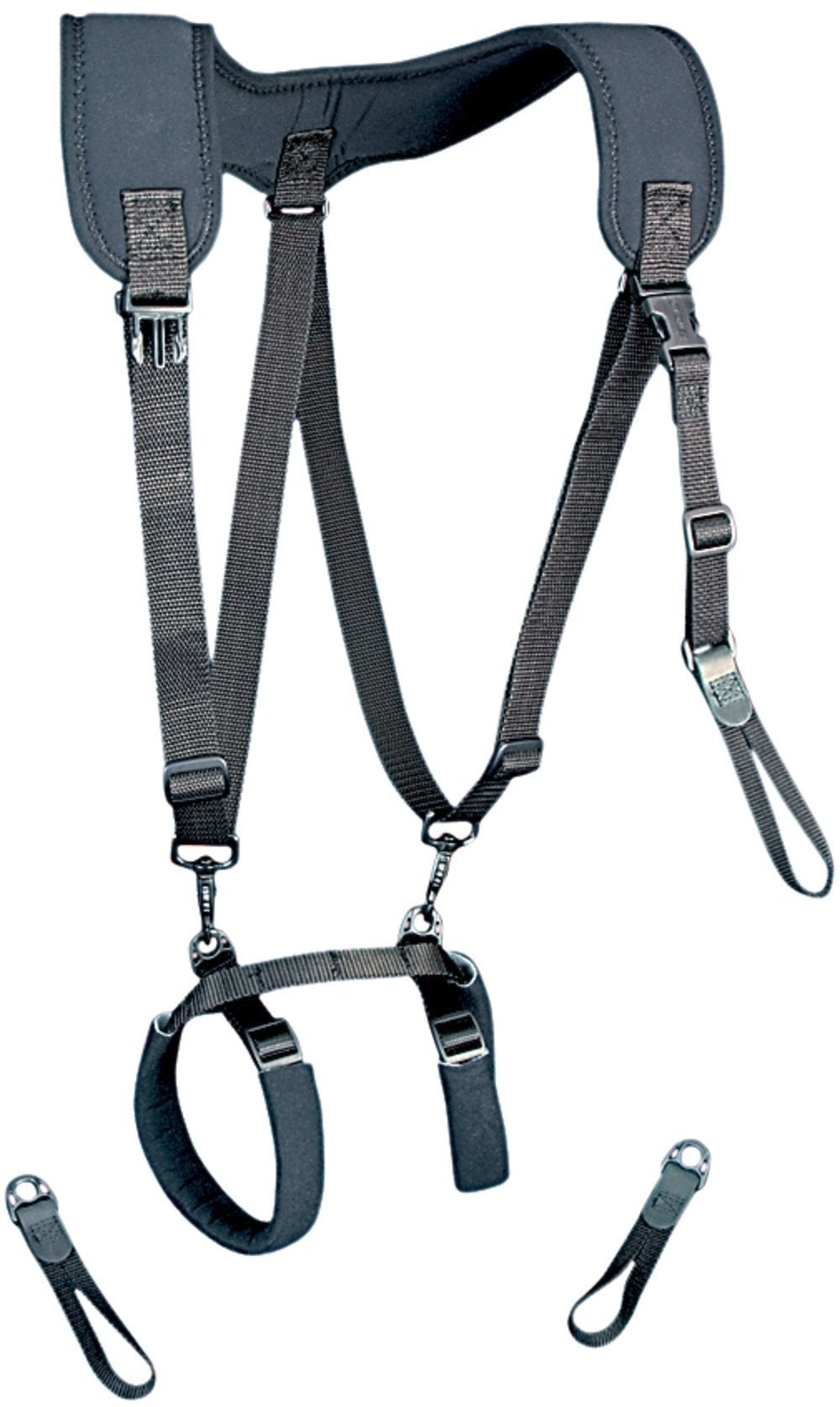 Neotech Tuba Harness XL, tracolla nera, da 66 a 83,8 cm