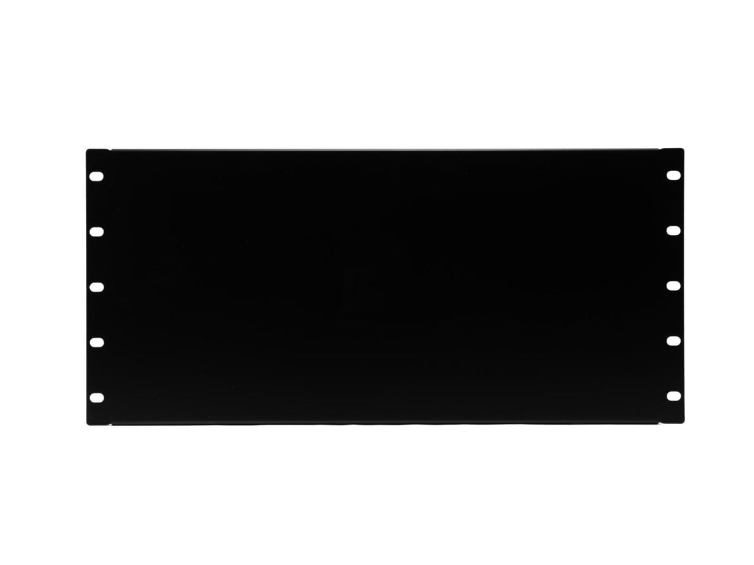 OMNITRONIC pannello frontale Z-19U-shaped, acciaio, nero 5U