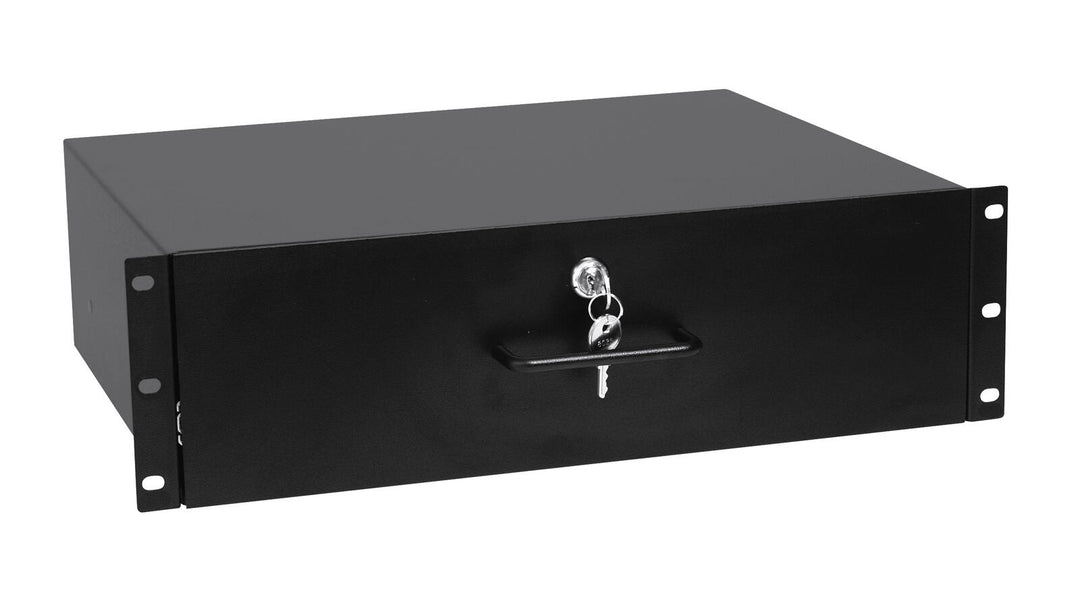 OMNITRONIC Cassetto rack con serratura 3U