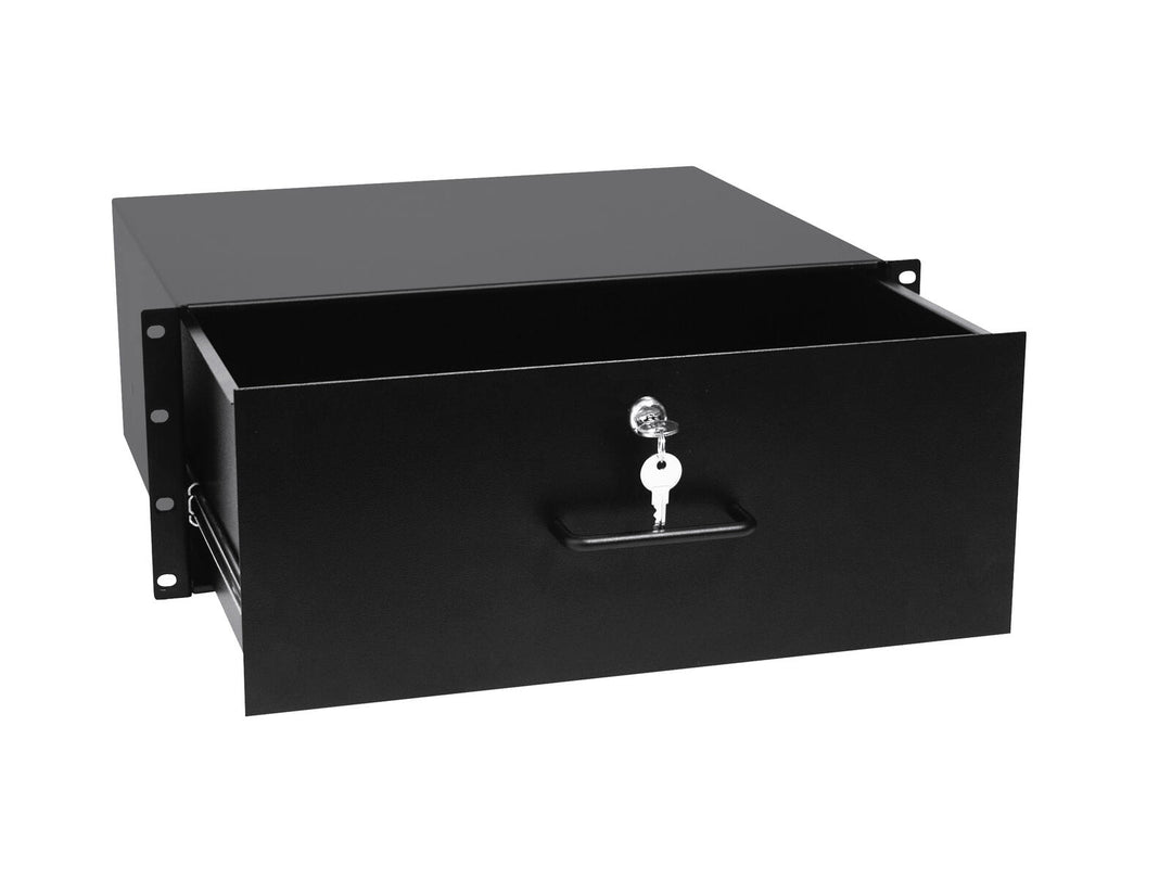 OMNITRONIC Cassetto rack con serratura 4U