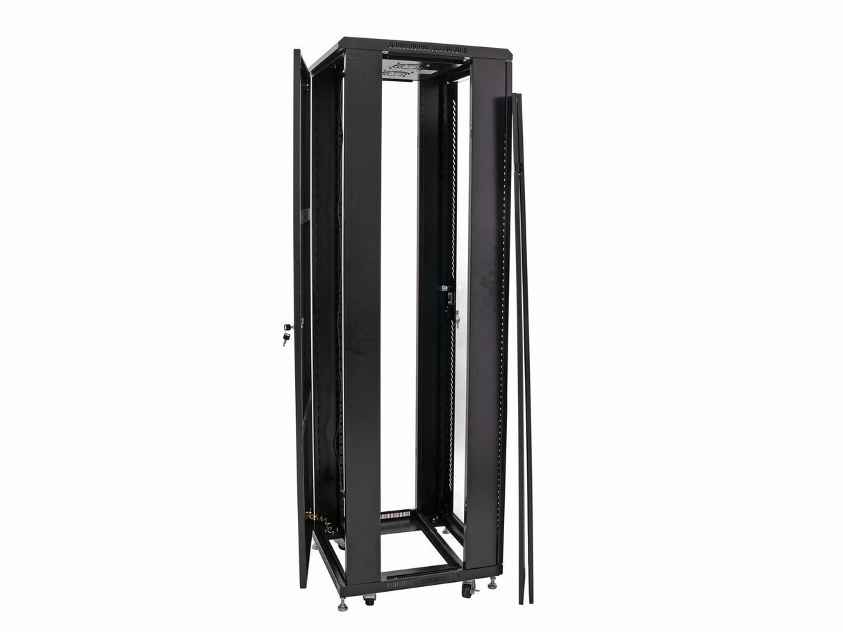 ROADINGER SSC-36 Steel Cabinet with Glass Door 36U