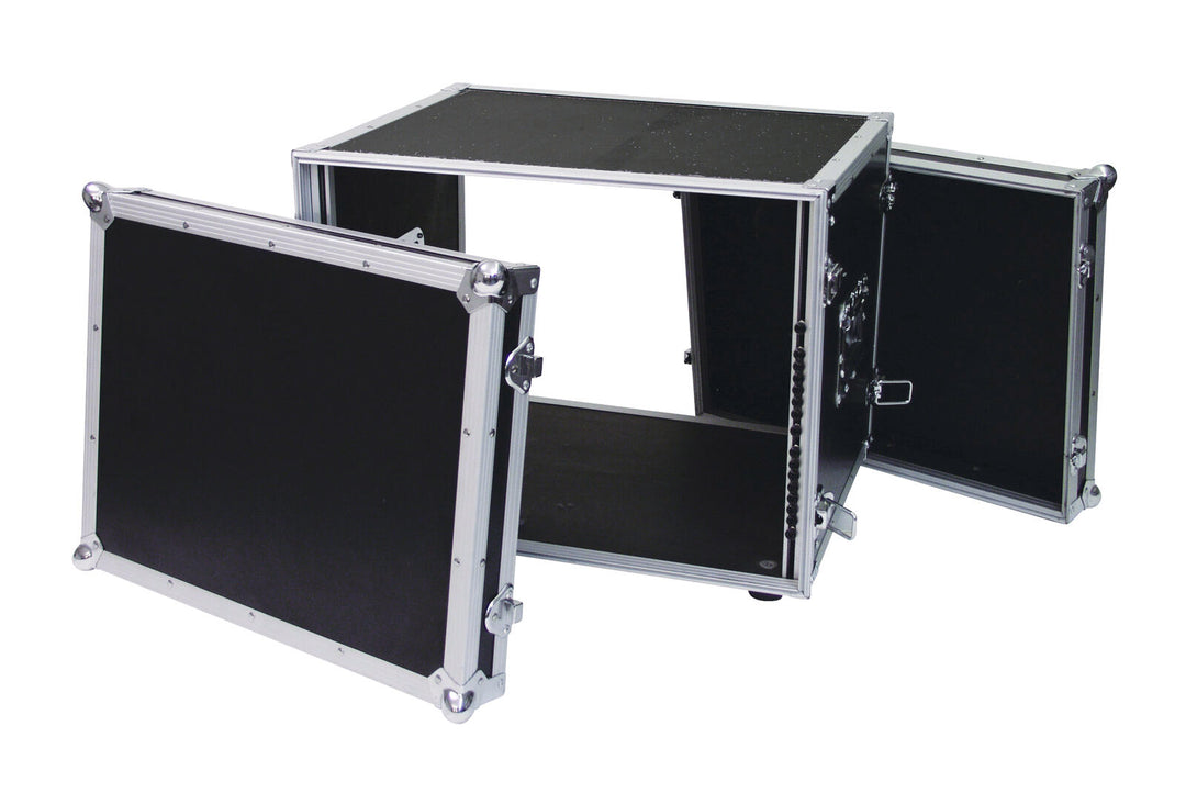 ROADINGER Effect Rack CO DD, 8U, 38cm di profondità, nero