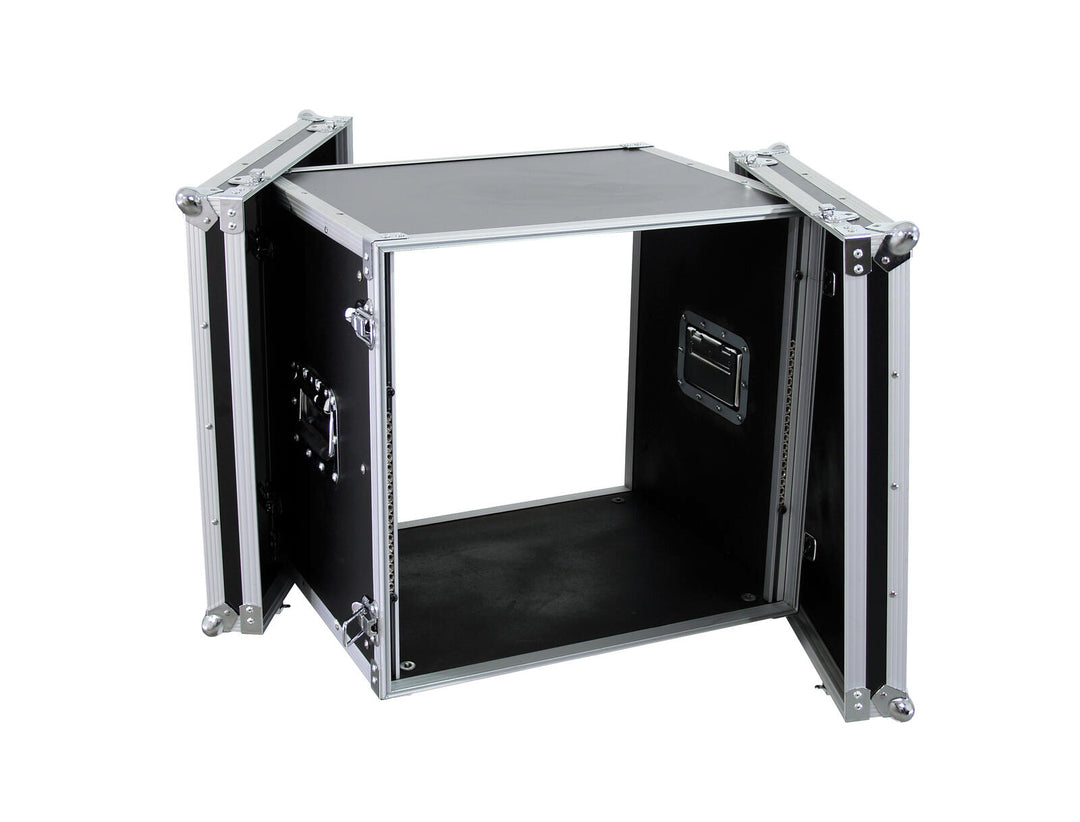 ROADINGER Effect Rack CO DD, 10U, 38cm di profondità, nero