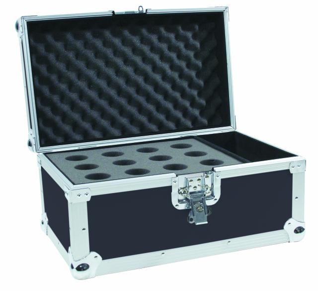 Microphone case Road 12 microphones black