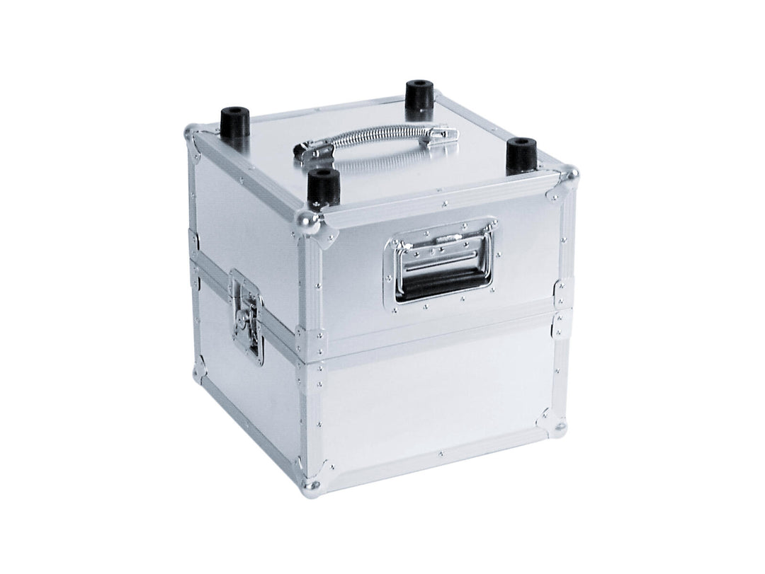 ROADINGER Record Case PRO ALU 50/50, liscia, 100LPs