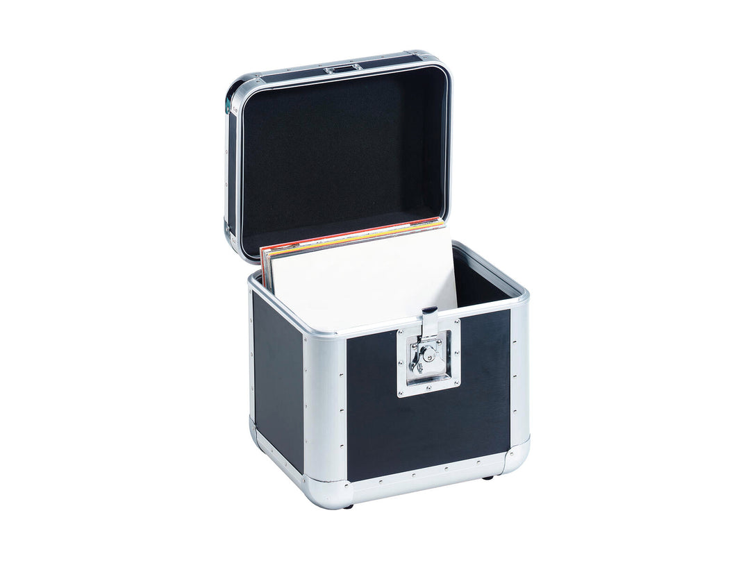 Custodia per dischi ROADINGER ALU 75/25, arrotondata, bk