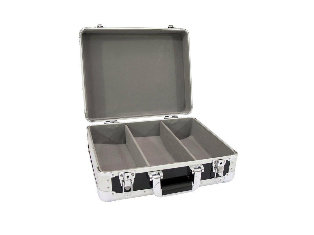 ROADINGER Custodia CD ALU digitale arrotondata nera