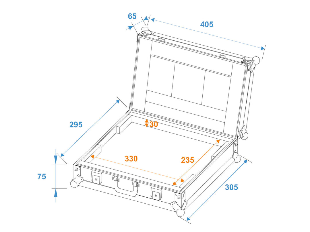 ROADINGER Laptop Case LC-13 massimo 325x230x30mm