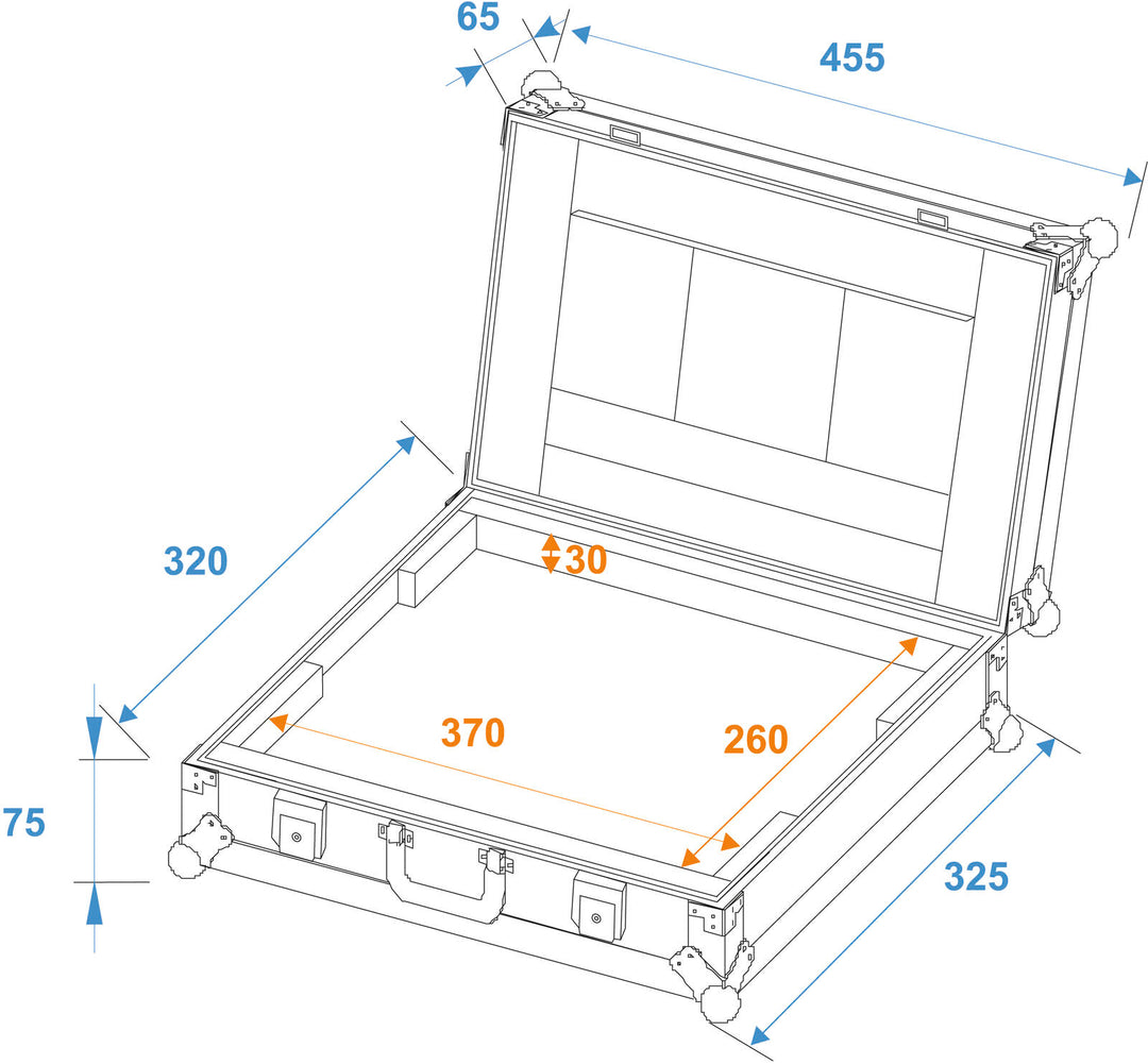 ROADINGER Laptop Case LC-15 massimo 370x255x30mm