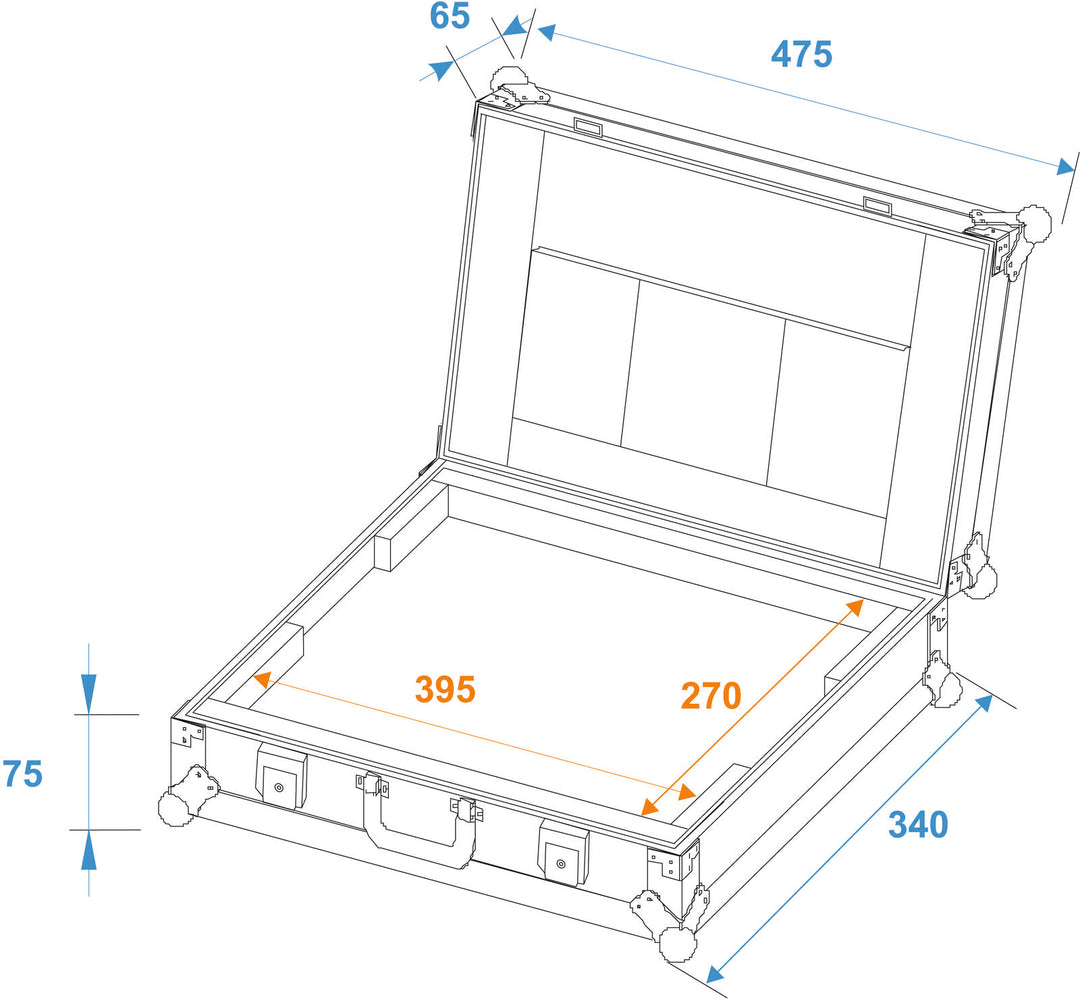ROADINGER Custodia per laptop LC-17