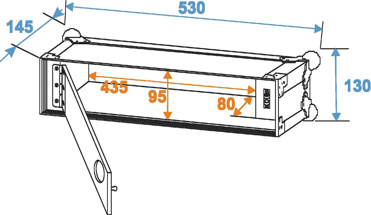 Flightcase per Sistemi di Microfoni Wireless