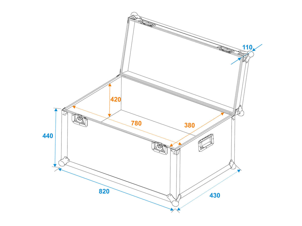 ROADINGER UC-845 Universal Transport Case