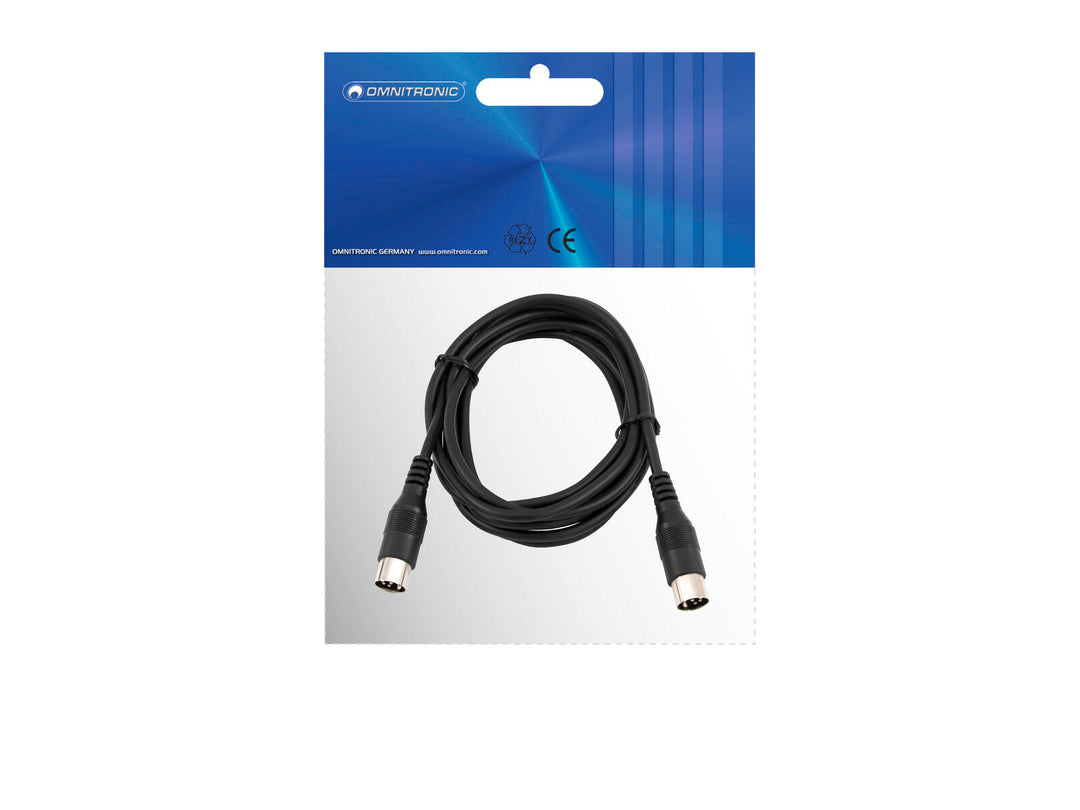 OMNITRONIC Cavo DIN 8-pin 3m