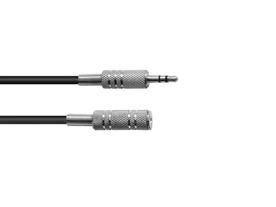 Jack Cable 3.5mm Mini Jack stereo Male to 3.5mm Mini Jack stereo Female - 3 Meters