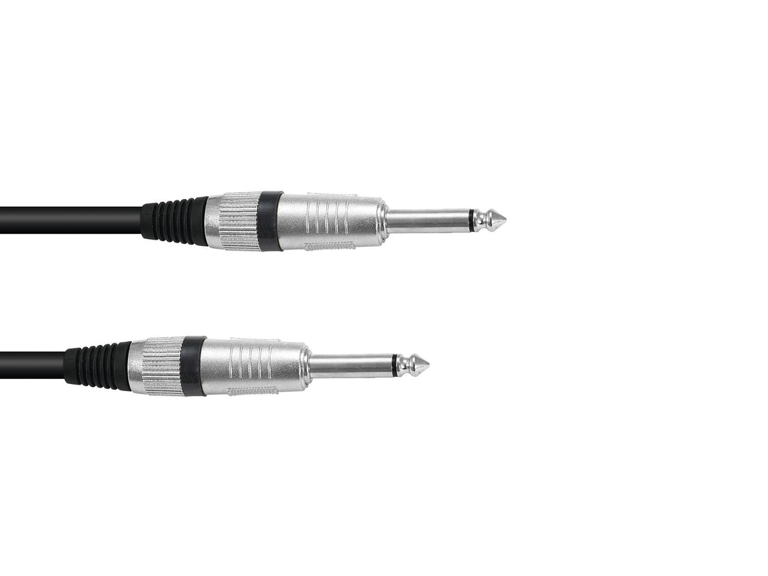 OMNITRONIC Cavo Jack 6.3 mono 1m bk ROAD