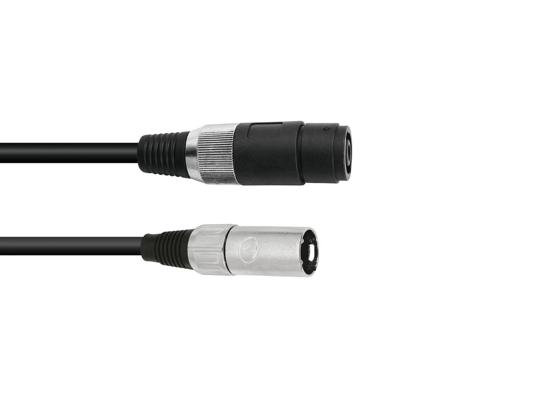 OMNITRONIC Cavo adattatore Speaker(F)/XLR(M) 1m bk