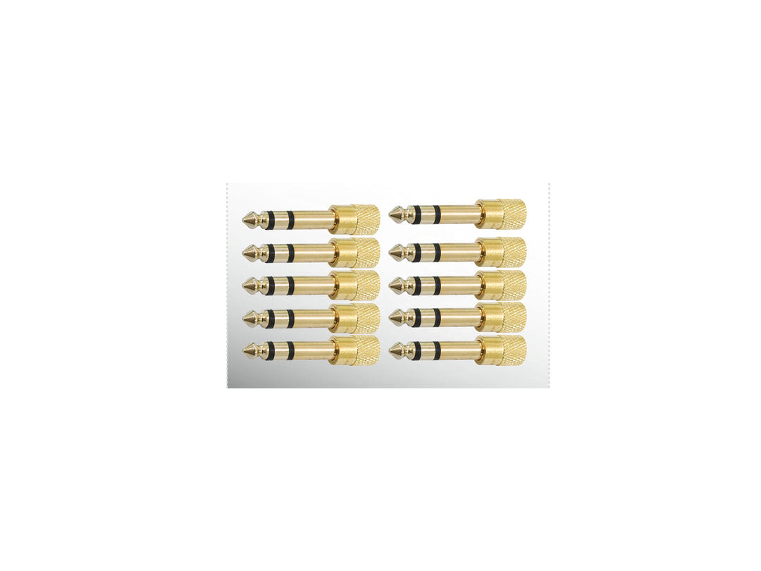 OMNITRONIC Adattatore Jack(M)/3.5 Jack(F) 10x