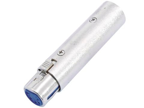Adattatore Audio Stik 3-poli XLR Maschio a 5-poli XLR Femmina