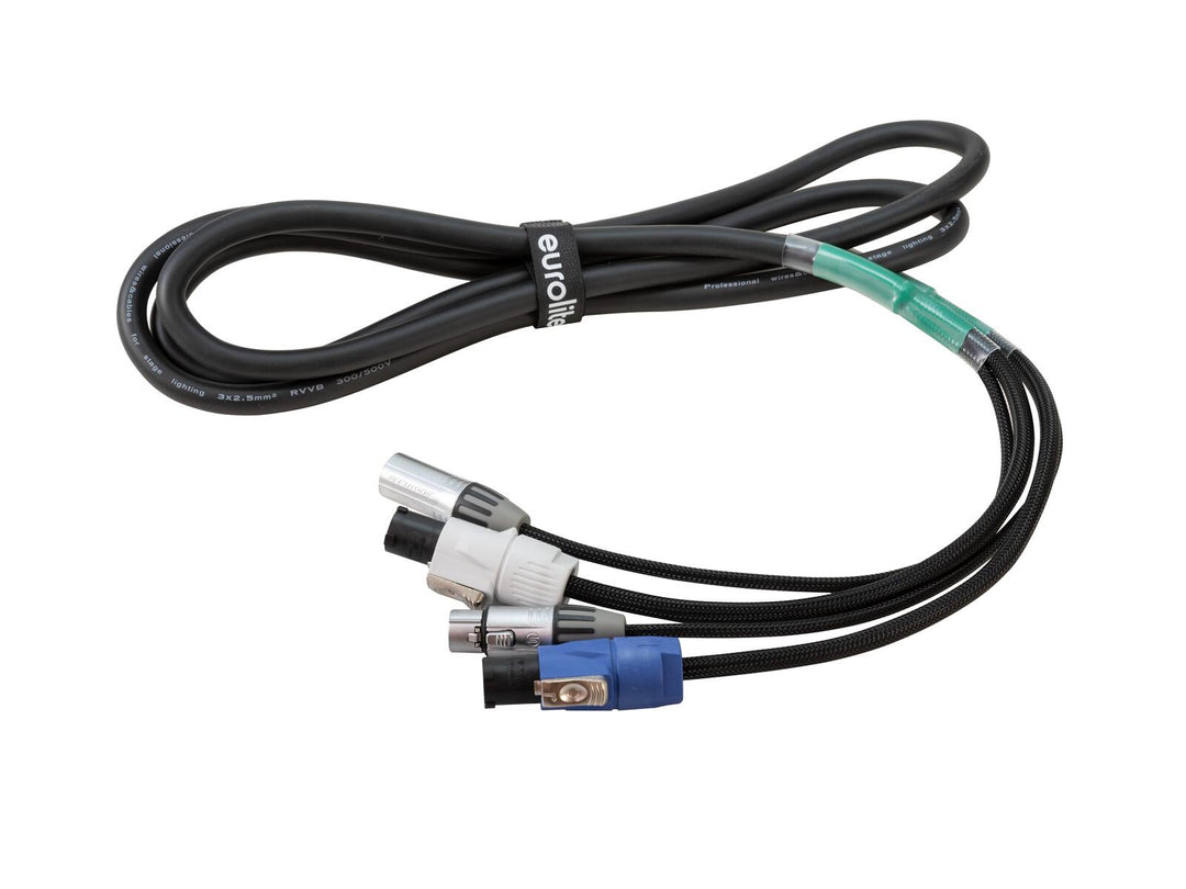 EUROLITE Cavo combinato DMX P-Con/XLR a 5 pin 3m