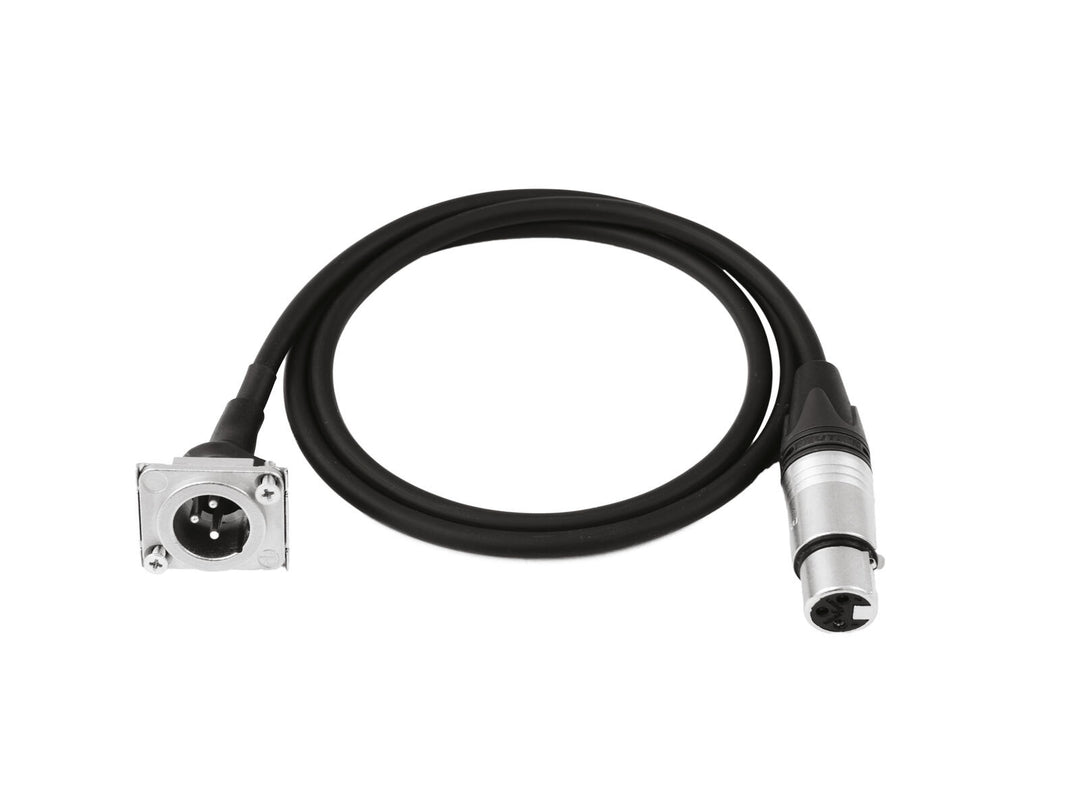 PSSO Cavo patch XLR(F)/XLR(M) S 1m bk