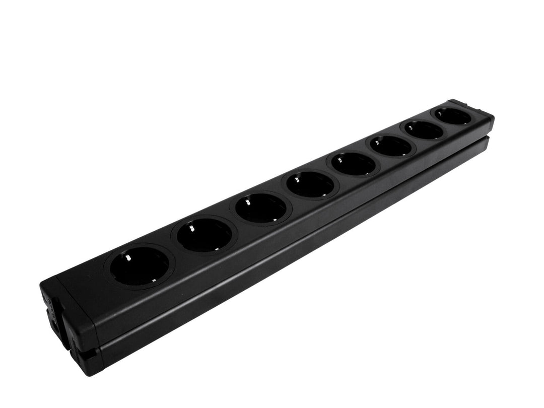 EUROLITE Distributor a 8 vie ALU bk