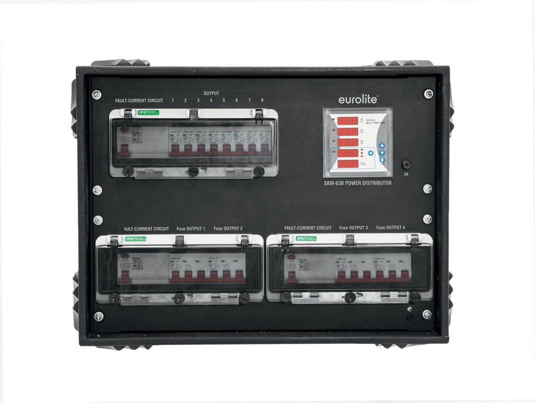 EUROLITE SBM-63B Distributore di alimentazione